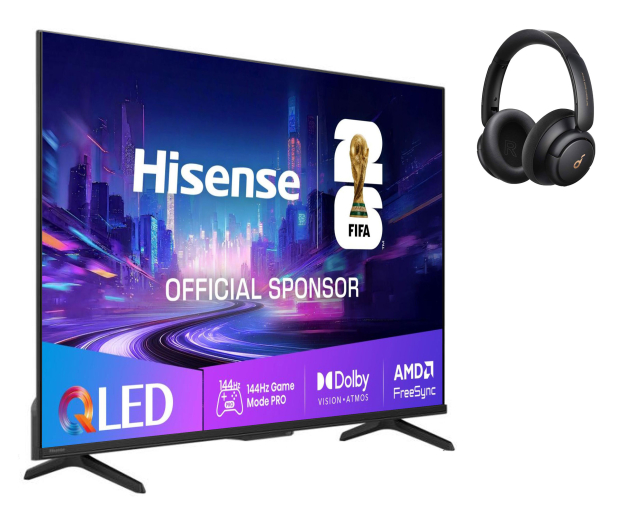Hisense 85E7Q PRO 85" QLED 144 Hz + SOUNDCORE Q30 - 1531761 - zdjęcie